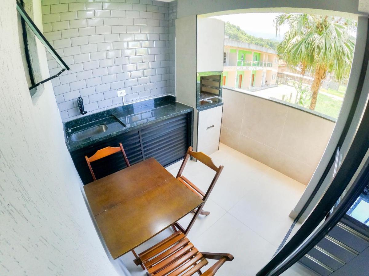 Apartamento Sacada Gourmet, Piscina E Ar Condicionado Ubatuba Exterior foto