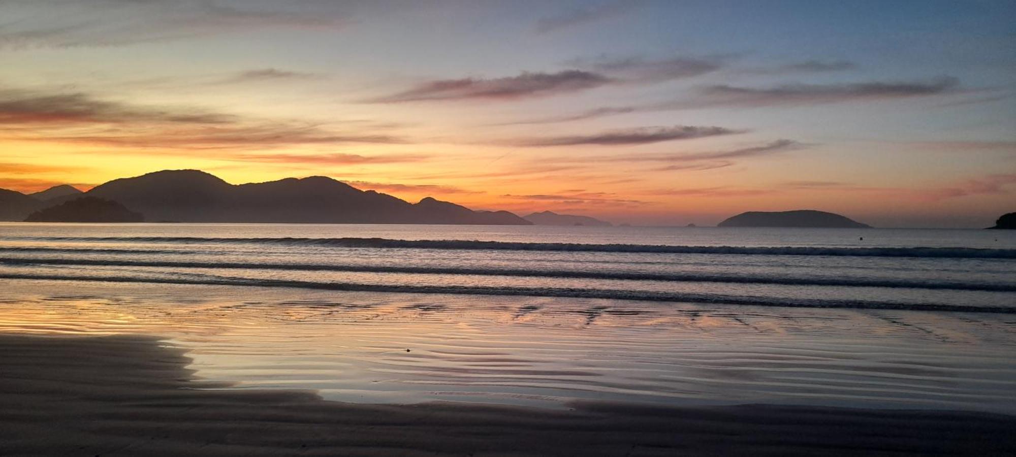 Apartamento Sacada Gourmet, Piscina E Ar Condicionado Ubatuba Exterior foto